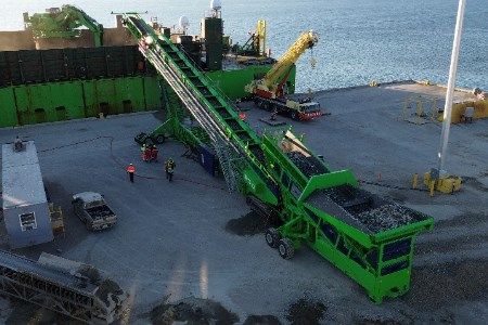 Telestack announces delivery of mobile shiploading systems for CVOW project offshore USA