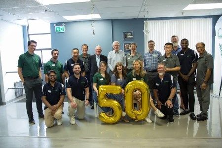 Jenike & Johanson’s Canadian office marks 50 years in bulk solids handling