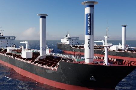 Anemoi Rotor Sails to help Union Maritime chemical tankers beat IMO 2030 targets