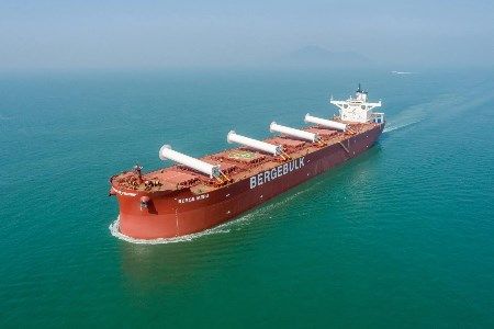 Anemoi completes rotor sail installation on Newcastlemax in second project with Berge Bulk